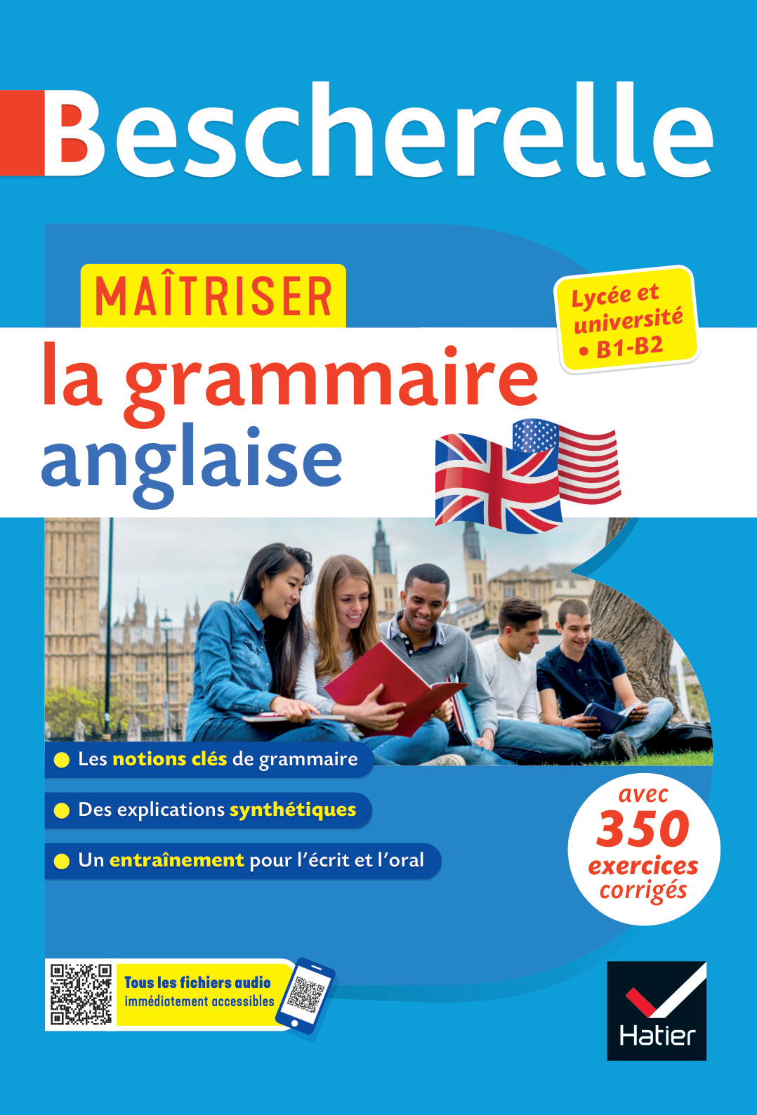 Couverture de Bescherelle — Maîtriser la grammaire anglaise (B1-B2)