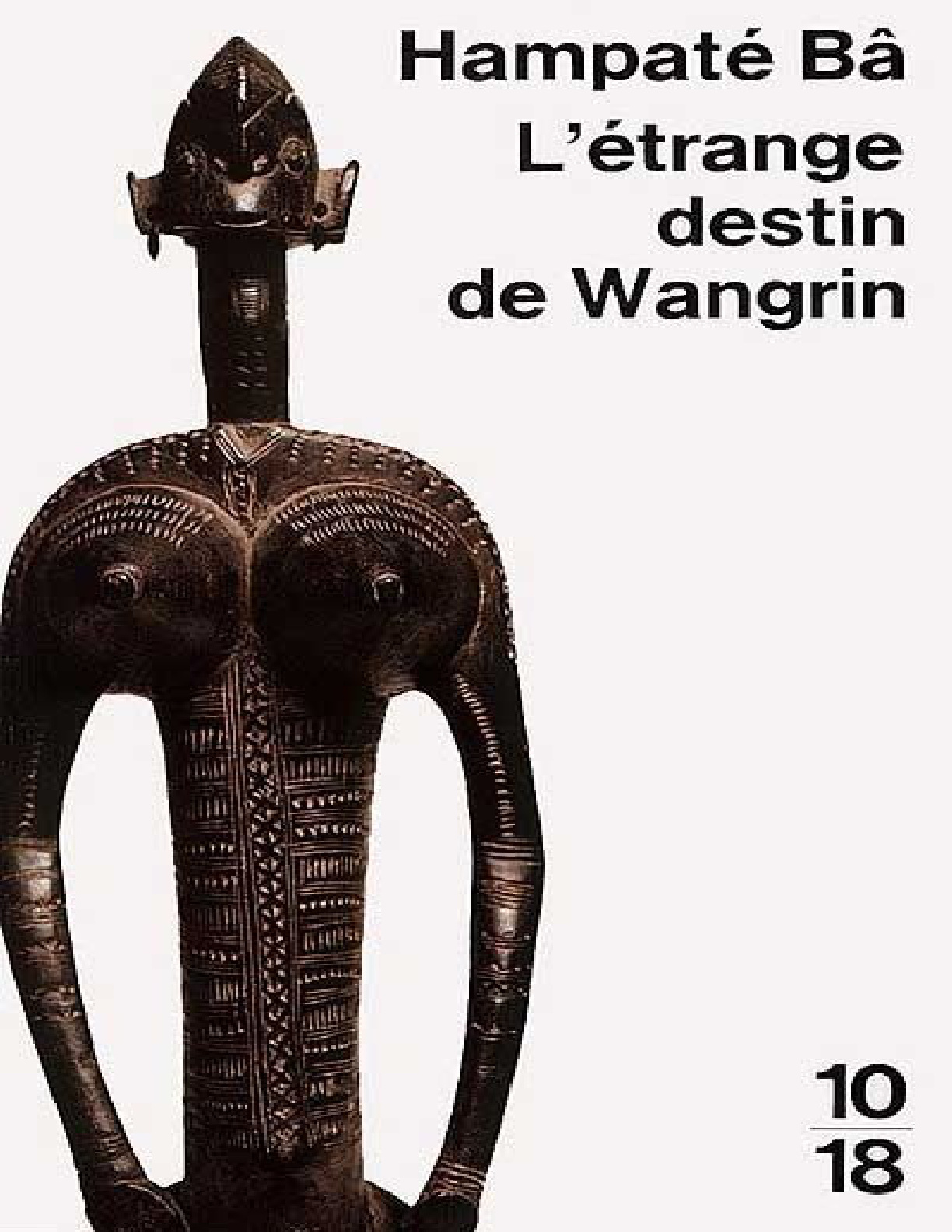 Couverture de L'étrange destin de Wangrin