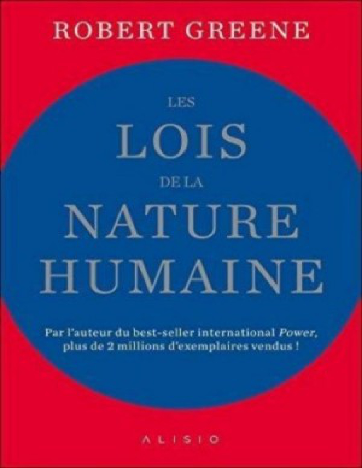 Couverture de Les lois de la nature humaine